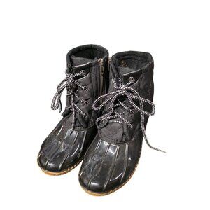 Women's Portland Boot Company Black Duck Boots Size 6 Women's
